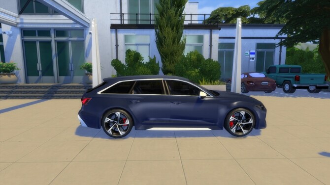 Sims 4 Audi RS6 at LorySims