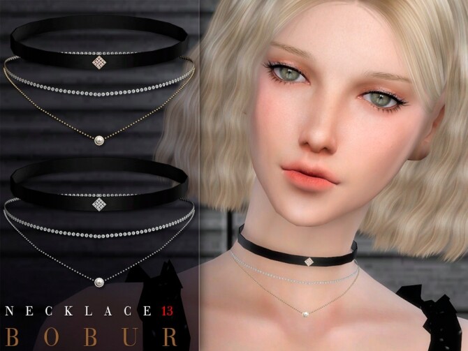 Sims 4 Necklace 13 by Bobur3 at TSR