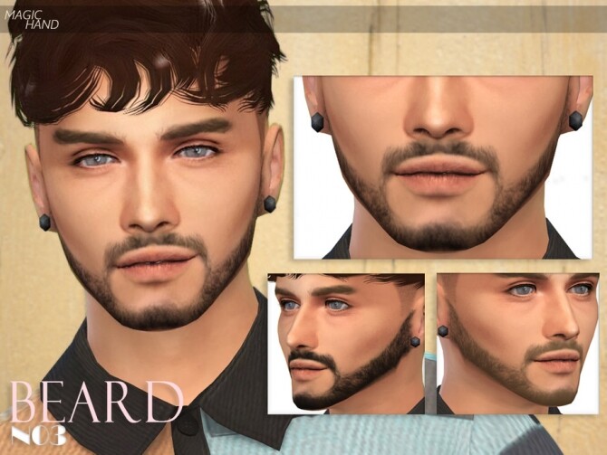 Sims 4 Beard N03 by MagicHand at TSR