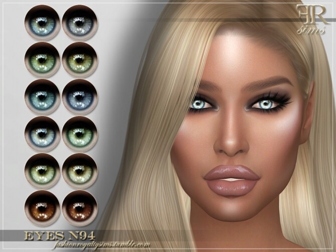 Sims 4 FRS Eyes N94 by FashionRoyaltySims at TSR