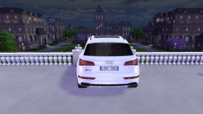 Sims 4 Audi SQ5 at LorySims