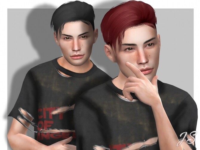 Sims 4 Male Hair #716 by JavaSims at TSR