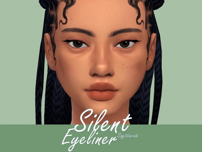 Sims 4 Silent Eyeliner by Sagittariah at TSR