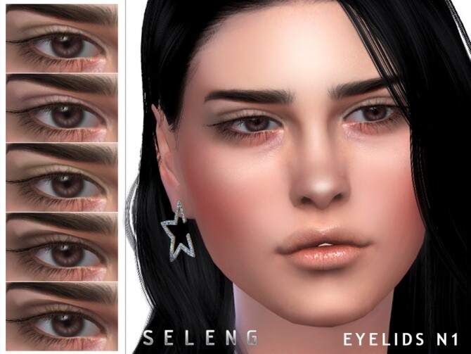 Sims 4 Eyelids N1 by Seleng at TSR