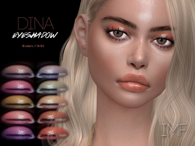 Sims 4 IMF Dina Eyeshadow N.157 by IzzieMcFire at TSR