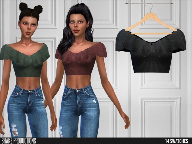 Sims 4 485 Top by ShakeProductions at TSR