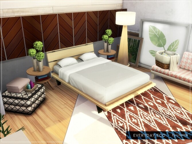 Sims 4 Everyday Eco Modern House by Lhonna at TSR