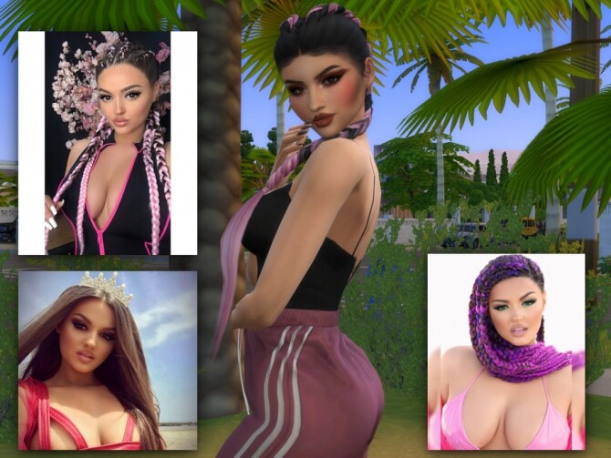 Sims 4 Enca Haxhia by divaka45 at TSR