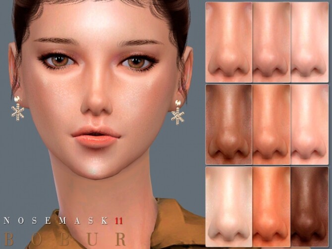 Sims 4 Nose 11 by Bobur3 at TSR