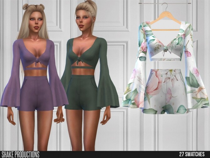 Sims 4 506 Jumpsuit by ShakeProductions at TSR