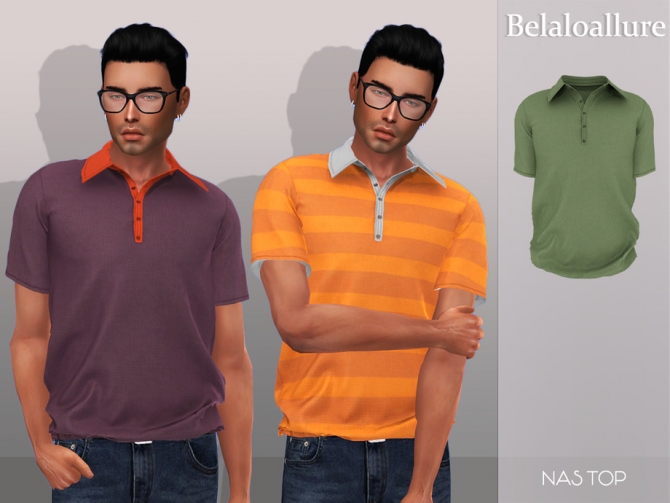 Belaloallure Nas top by belal1997 at TSR » Sims 4 Updates