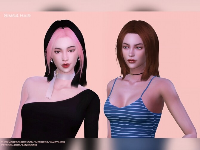 Sims 4 Female Hair G3 by Daisy Sims at TSR