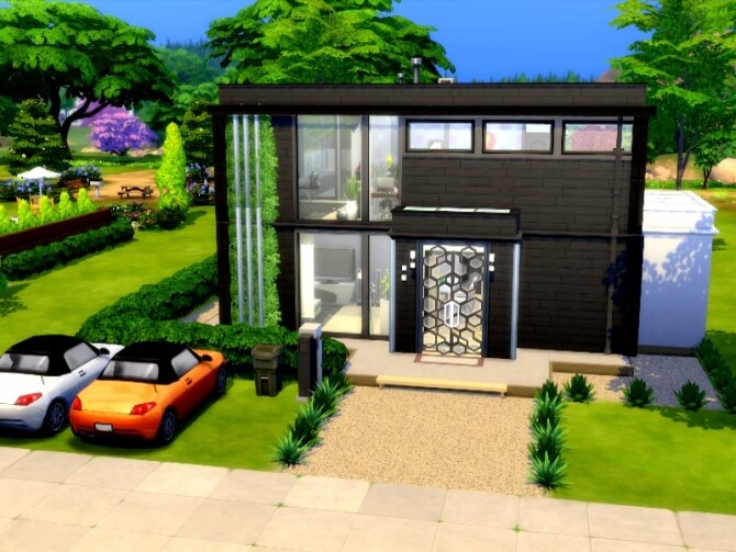 Sims 4 Black Pearl home by GenkaiHaretsu at TSR