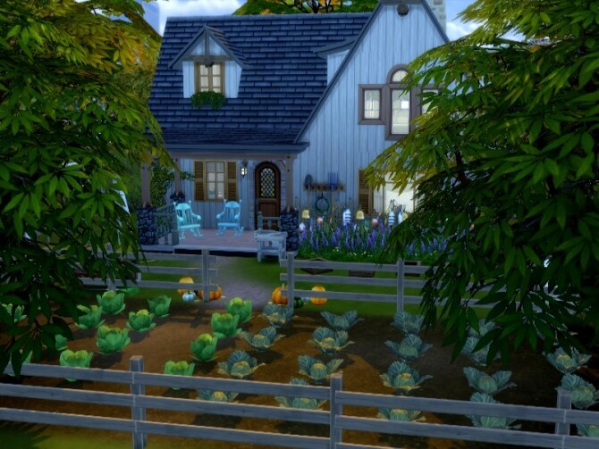 Sims 4 Old farmhouse by GenkaiHaretsu at TSR