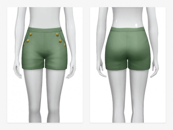 Sims 4 Anne Shorts by Nords at TSR