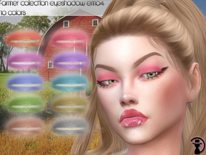 Sims 4 Farmer Collection Eyeshadow EM04 by turksimmer at TSR