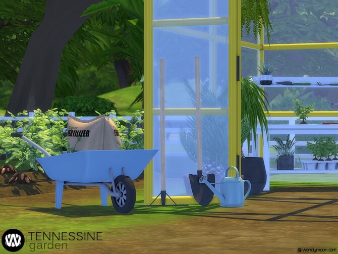 Sims 4 Tennessine Gardening Tools by wondymoon at TSR