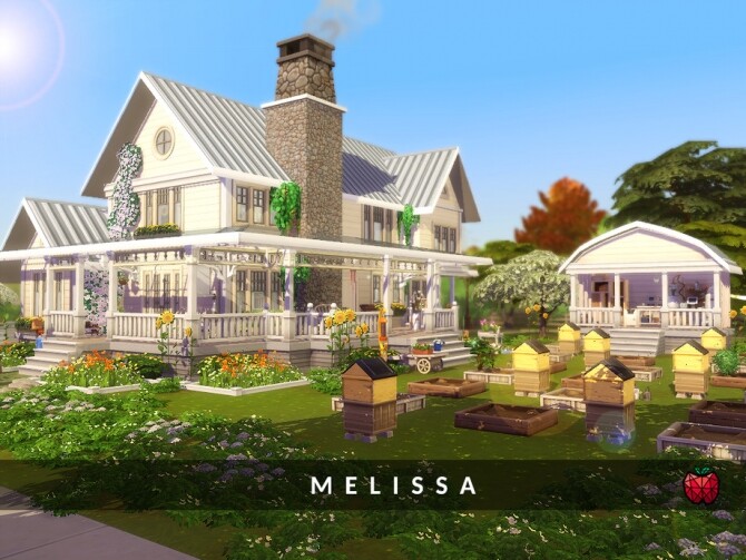Sims 4 Melissa bee farm by melapples at TSR
