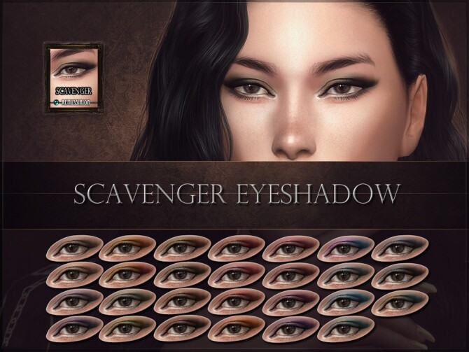 Sims 4 Scavenger Eyeshadow by RemusSirion at TSR