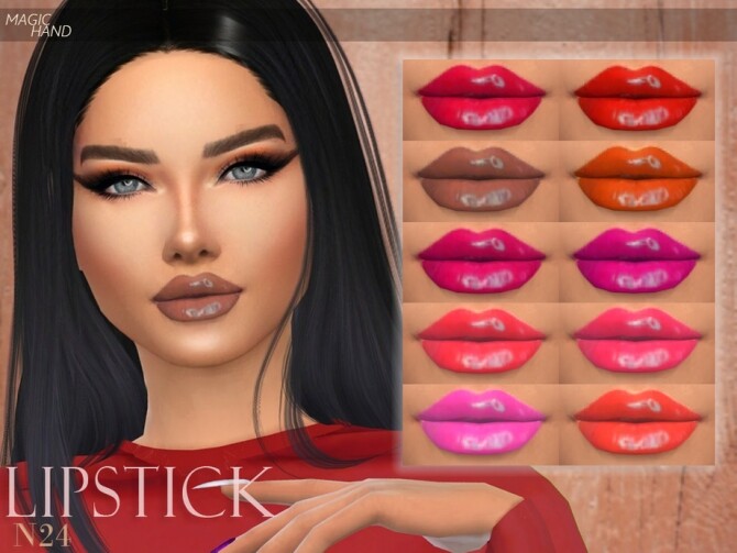 Sims 4 Lipstick N24 by MagicHand at TSR