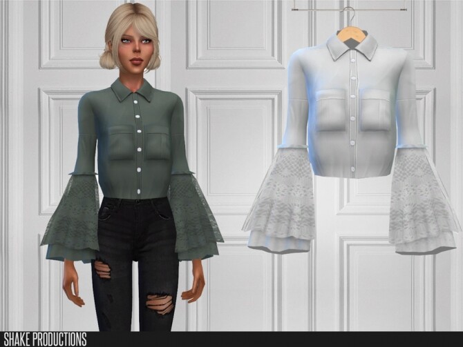 Sims 4 496 Top by ShakeProductions at TSR