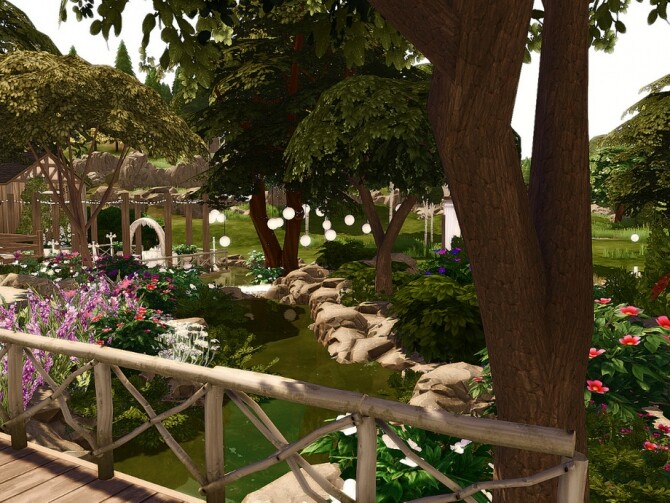 Sims 4 Wedding Barn by Sarina Sims at TSR
