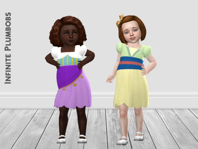 Sims 4 Toddler Princess Dress