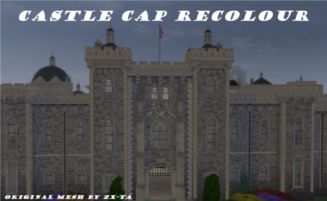 Sims 4 Castle Cap Set by Nutter Butter 1 at Mod The Sims