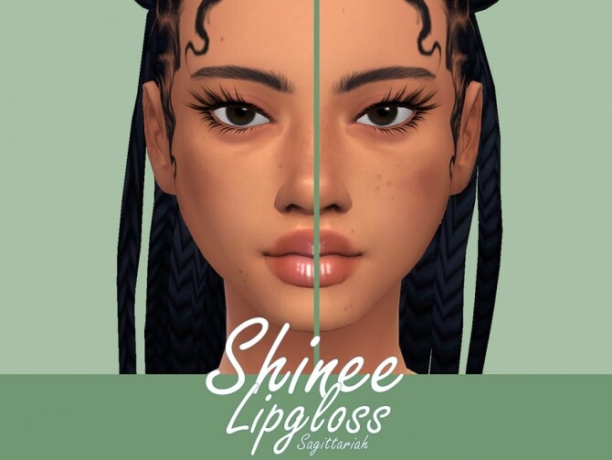 Sims 4 Shinee Lipgloss by Sagittariah at TSR