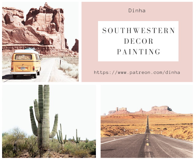 Sims 4 Southwestern Decor Paintings at Dinha Gamer