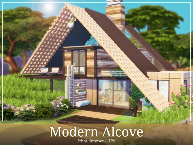 Sims 4 Modern Alcove by Mini Simmer at TSR