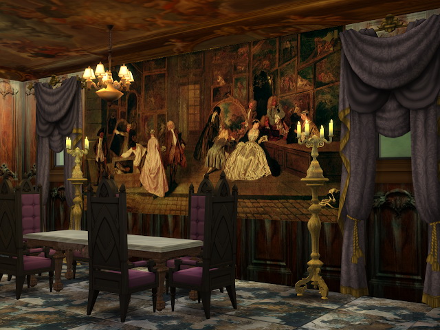 Sims 4 Great Halls Of Kings & Queens Paintings at Anna Quinn Stories