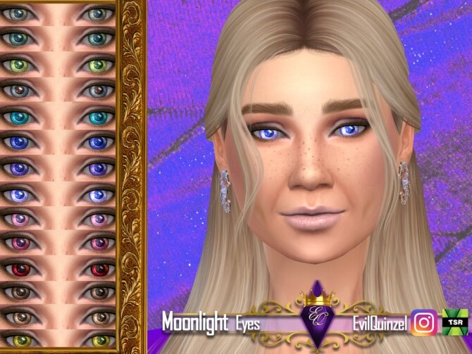 Sims 4 Moonlight Eyes by EvilQuinzel at TSR