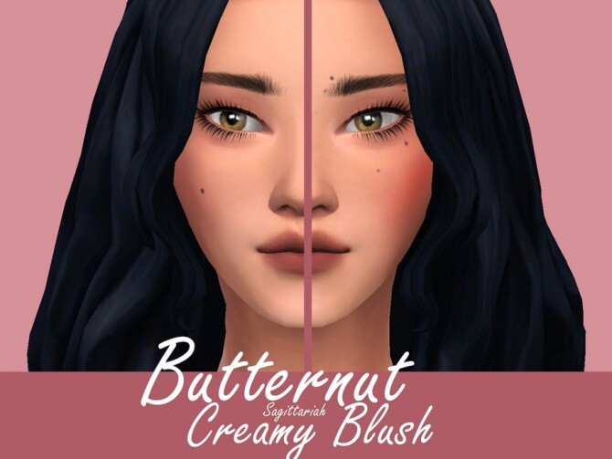 Sims 4 Butternut Creamy Blush by Sagittariah at TSR