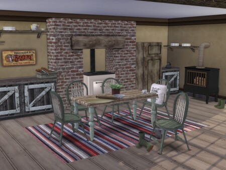 Country Cottage Kitchen by TheNumbersWoman at TSR