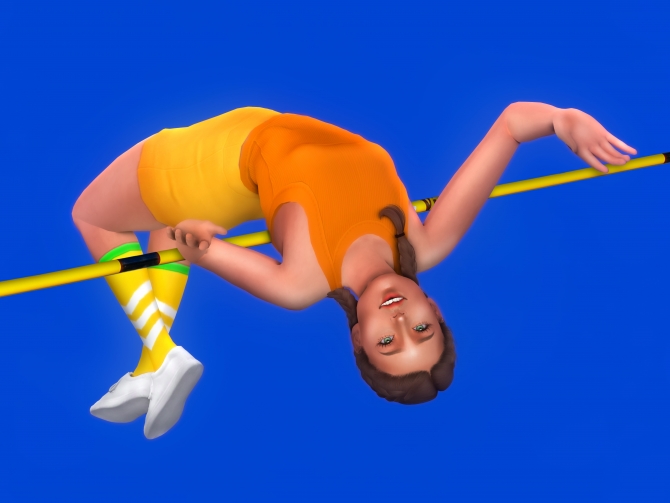 High Jump Pose Pack at Katverse » Sims 4 Updates