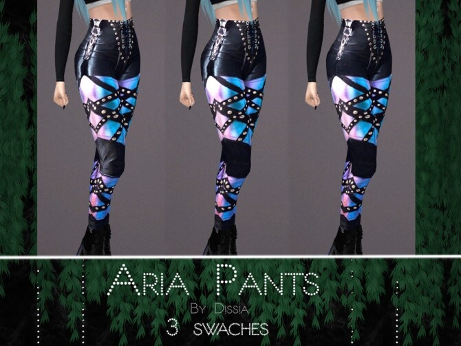 Sims 4 Aria Pants by Dissia at TSR