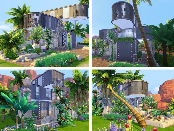 Sims 4 The Modern Look Home by Ineliz at TSR
