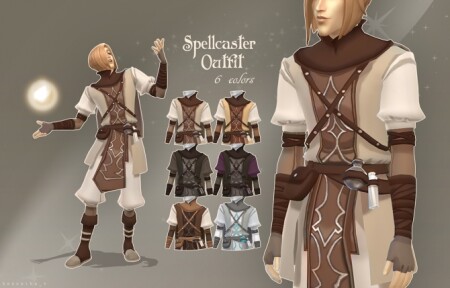 Spellcaster Outfit by kennetha_v at Mod The Sims