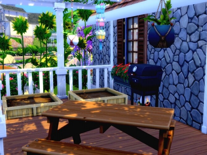 Sims 4 Gramma Cottage by GenkaiHaretsu at TSR