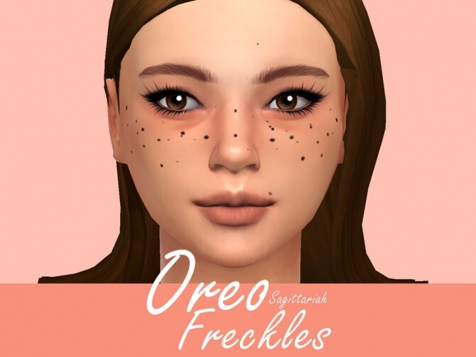Sims 4 Oreo Freckles by Sagittariah at TSR