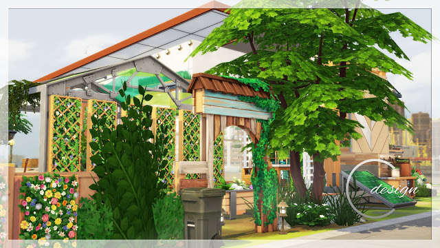 Sims 4 Cozy Eco Home at Cross Design