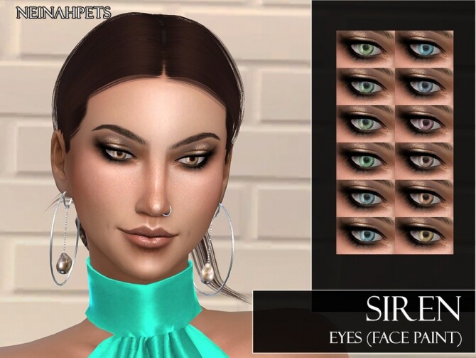 Sims 4 Siren Eyes by neinahpets at TSR
