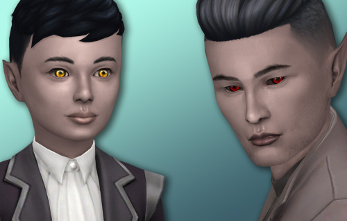 Sims 4 Vampire Eyes Replacer at Frenchie Sim