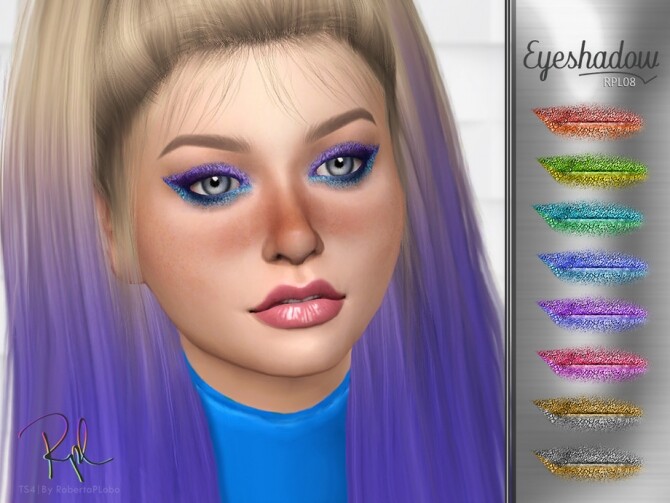 Sims 4 Eyeshadow RPL08 by RobertaPLobo at TSR