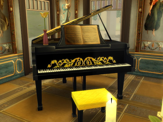 Sims 4 Forgotten Notes Piano at Anna Quinn Stories