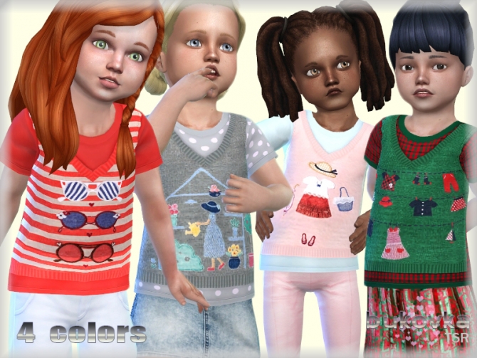 Shirt Female by bukovka at TSR » Sims 4 Updates