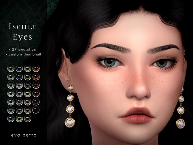 Sims 4 Iseult Eyes by Eva Zetta at TSR