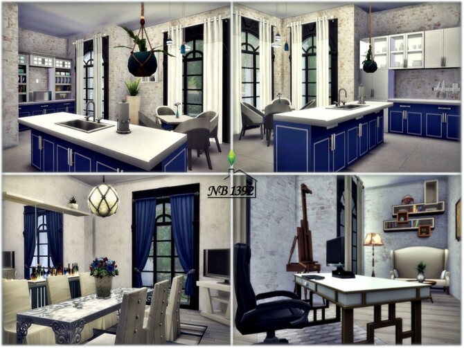 Sims 4 French Mix home by nobody1392 at TSR