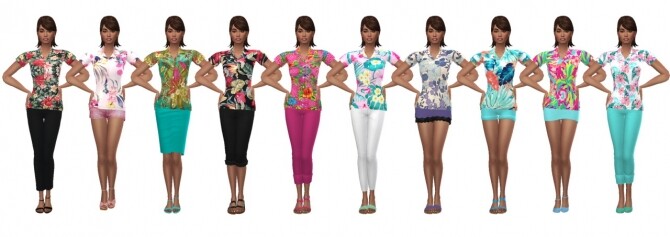 Sims 4 SP10 SUMMER SHIRT at Sims4Sue